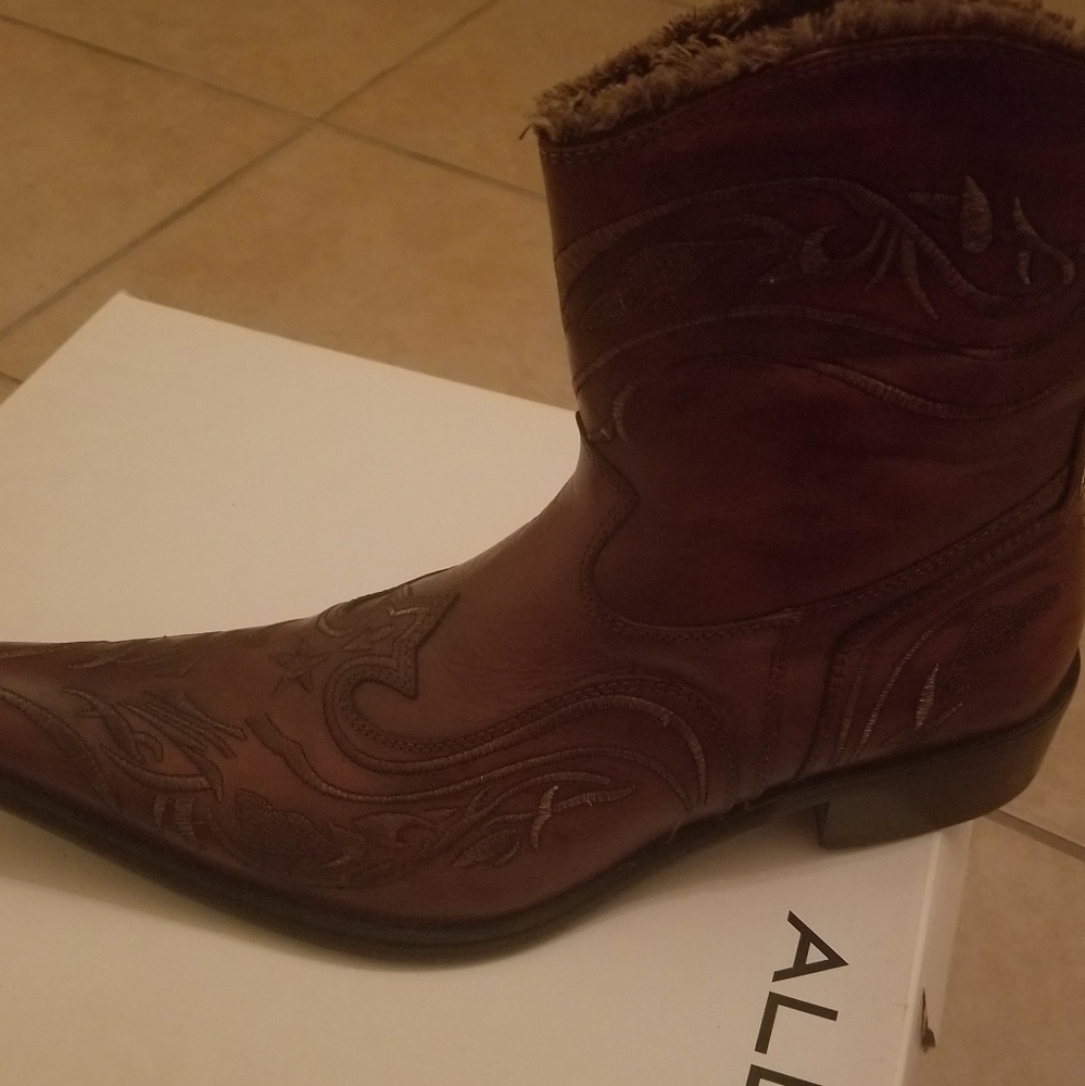 Leather  Boots